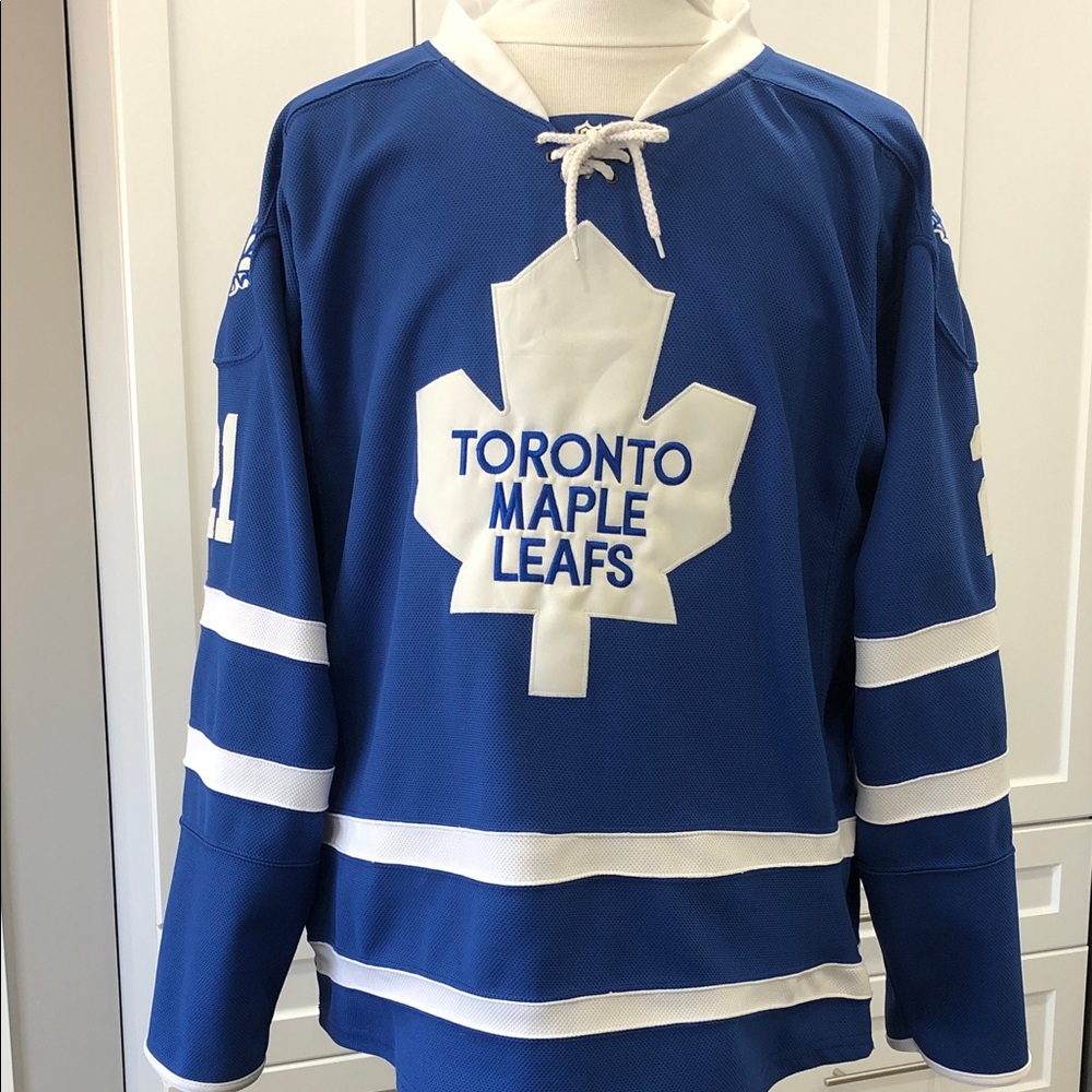 🏑Reebok CCM NHL Toronto Maple Leafs Van Riemsdyk #21 Jersey Size 50 Made in 🇨🇦